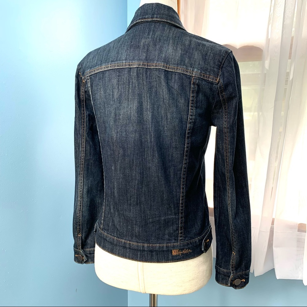 Kut from the Kloth Denim Jean Jacket - Picture 5 of 9